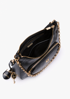 Re-Edit Rosee Quilt M Shoulder Bag Black